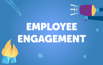 Text that says employee engagement.